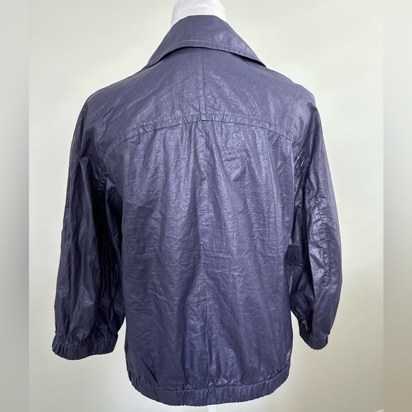 Worth, Zip Front Closure Collared Jacket, Size P, see fabric description. - Picture 3 of 11
